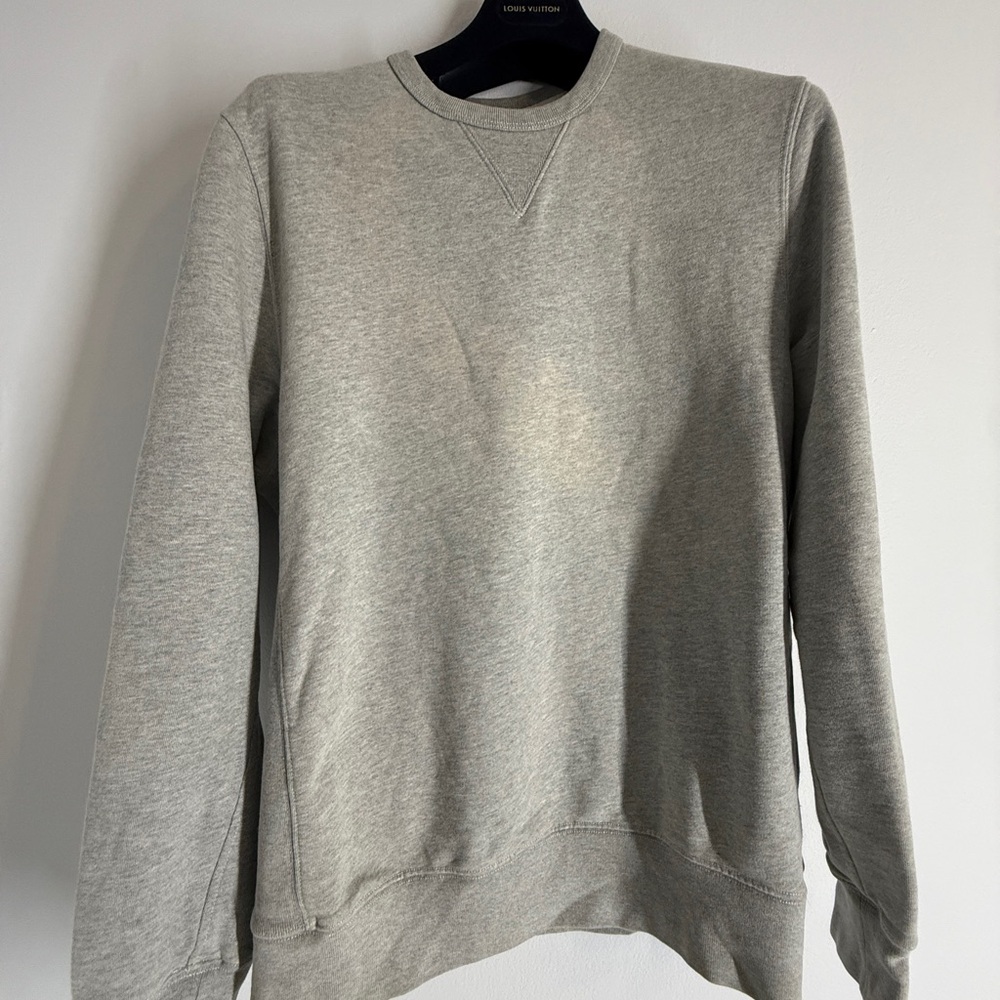 J. Crew Knit Goods Men's Grey Crewneck Sweatshirt